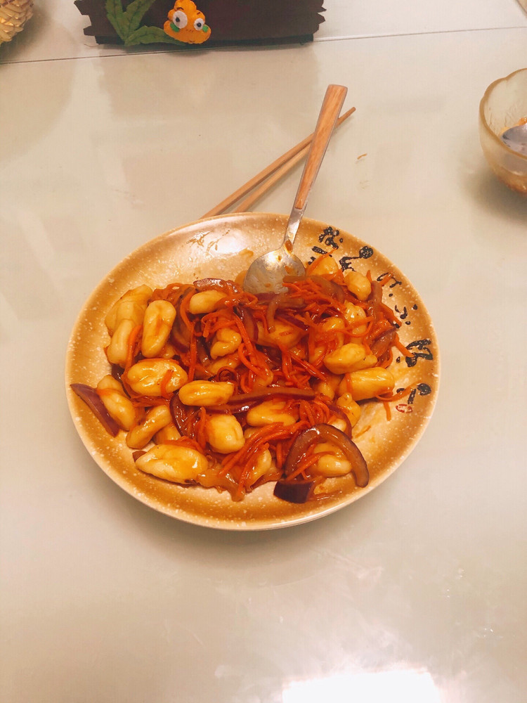 快手鱼香面的做法