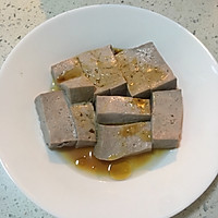 清蒸黑豆腐的做法图解4