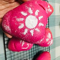 #LG御见美好食光#火龙果芋泥麻薯软欧包的做法图解23