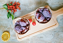 紫薯蔓越莓蒸米糕的做法
