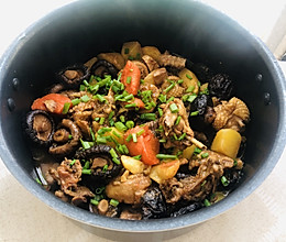 鸡肉香菇炖土豆的做法