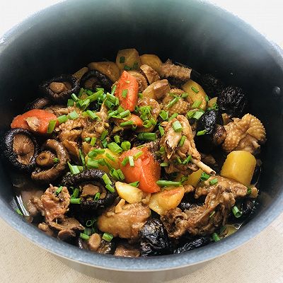 鸡肉香菇炖土豆