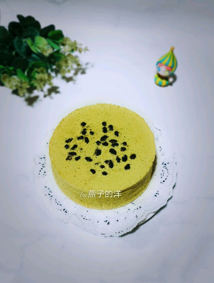 【蒸】抹茶蜜豆蒸蛋糕的做法