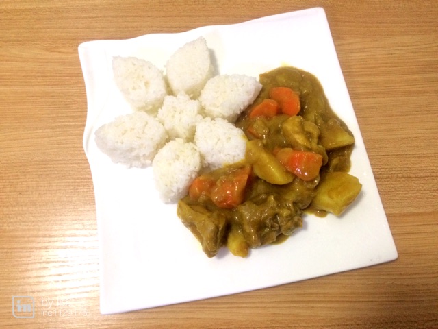 让人胃口大开的咖喱鸡饭-快手菜的做法图解7