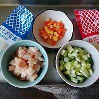 土豆沙拉紫米饭团的做法图解4