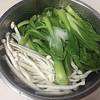 鸡丝菌菇青菜粥的做法图解11