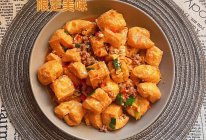 油豆腐炒肉末的做法