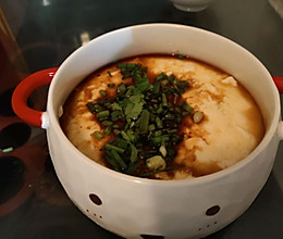 内脂豆腐炖蛋的做法