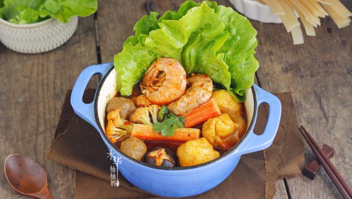 一人份快手麻辣冒菜火锅