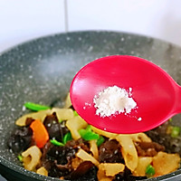 #多力金牌大厨带回家-上海站#金牌本帮肉皮炒木耳的做法图解16