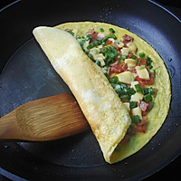 火腿芝士蛋卷 #百吉福芝士力量#的做法图解9