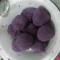 奶香紫薯包的做法图解5