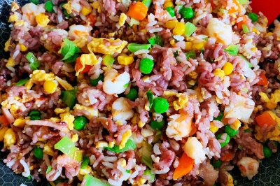 五彩繽紛炒饭