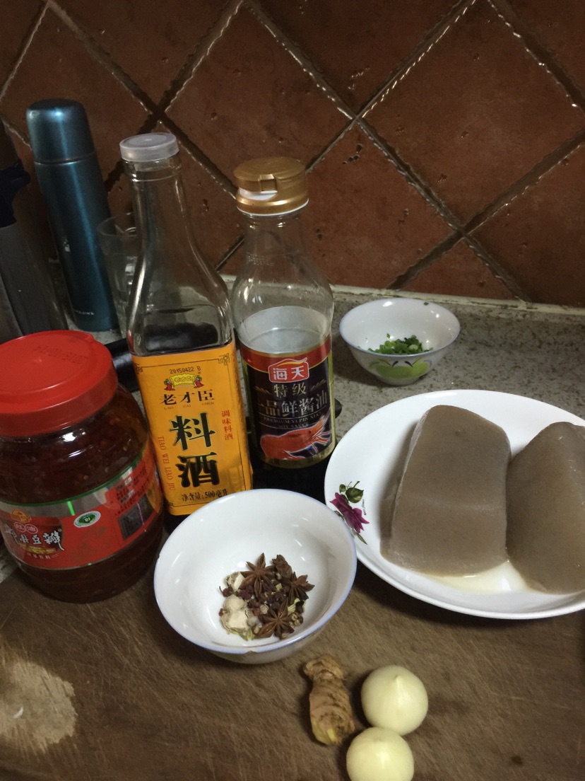 魔芋烧鸭子的做法图解2