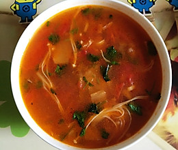 韩式辣白菜汤的做法