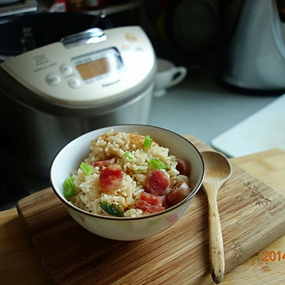 腊味煲仔饭－松下电饭锅试用