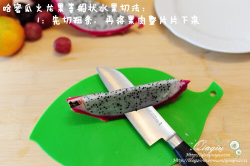 可爱滴水果拼盘的做法图解1
