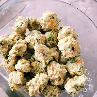 自创茄汁冬瓜蔬菜鸡肉丸 减脂美味的做法图解3