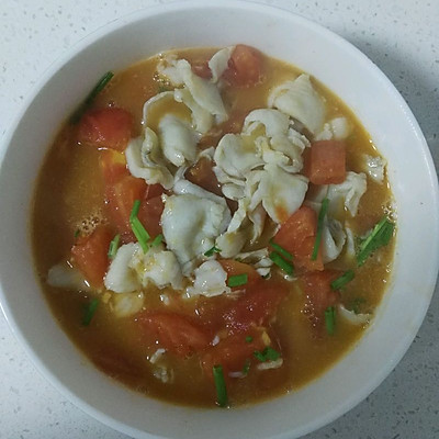 番茄鱼片汤(适合做月子餐)