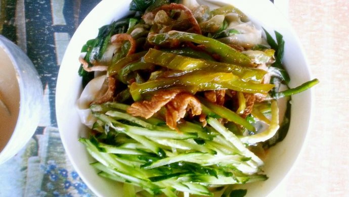 蒜面条