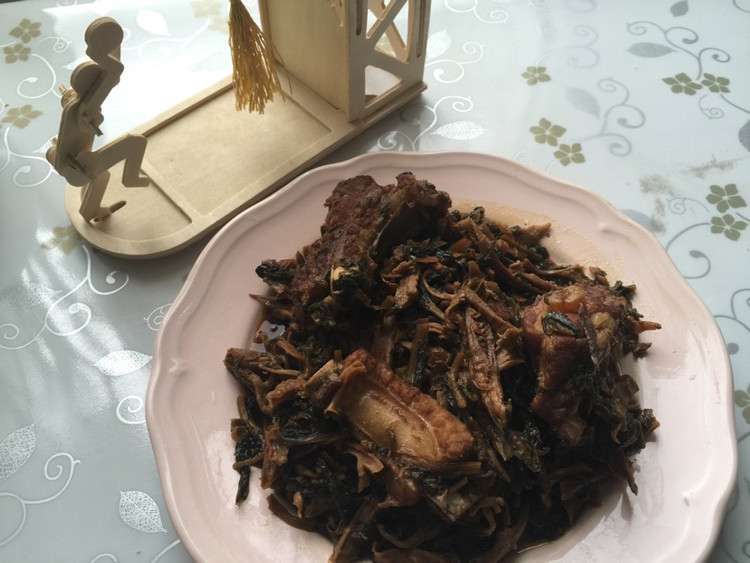 上海年夜饭必备——梅干菜排骨的做法