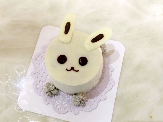 小白兔黑芝麻戚风蛋糕的做法图解30