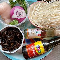 减脂福利餐-金针菇凉拌鸡丝的做法图解1