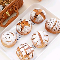 酒酿果干欧包的做法图解16