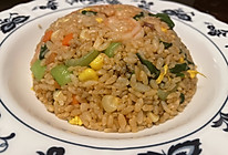 虾仁蛋炒饭的做法