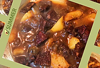 高山土豆烧牛肉的做法