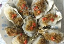 蒜蓉蒸海蛎子的做法