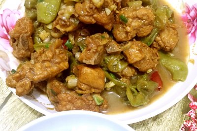 排骨炖豆角