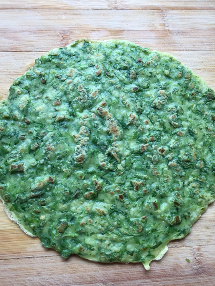 菠菜片的做法