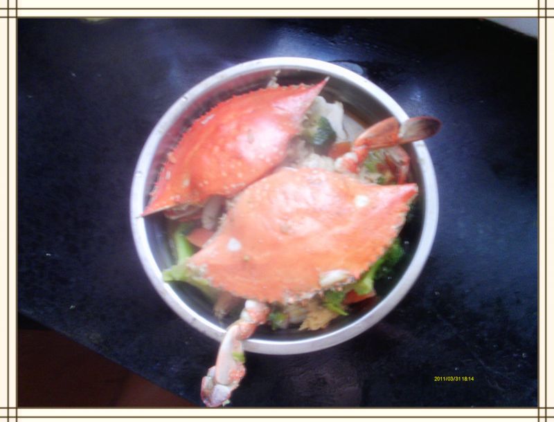 炒海蟹