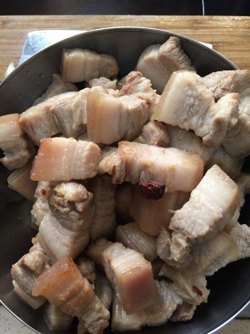 笋衣红烧肉的做法图解2