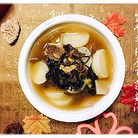 筒骨萝卜木耳菌菇汤——初冬的一锅好汤的做法图解9