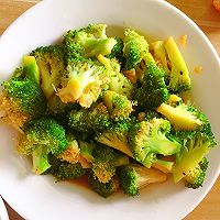 蒜香西兰花的做法图解4