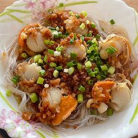 #我的夏日味道vlog#蒜蓉蒸扇贝肉的做法图解9