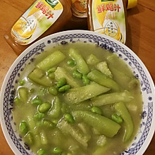 丝瓜毛豆汤#太太乐鲜鸡汁玩转健康快手菜#