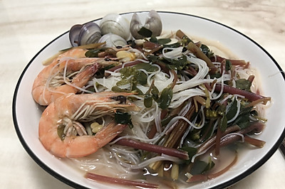 “马齿苋”大虾米面