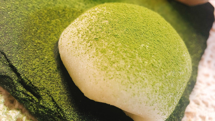 高颜值抹茶冰淇淋大福