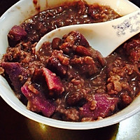 红豆紫薯燕麦粥的做法图解4
