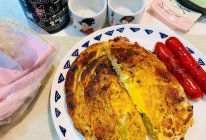 #中小学生做饭指南#手抓饼吃法九——培根鸡蛋饼的做法