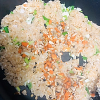 生炒糯米饭—不用先煮就能吃上炒饭！的做法图解11