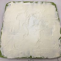 冬日里的一抹绿--菠菜蛋糕卷的做法图解13
