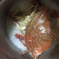 海蟹粥的做法图解5