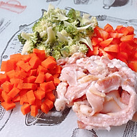 培根芝士杂蔬鸡蛋盏的做法图解1