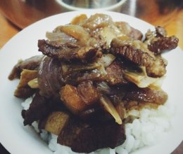卤肉饭的做法