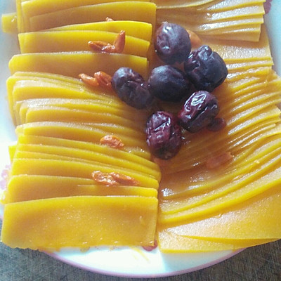 蒸老南瓜
