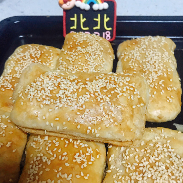 芝麻烧饼的做法